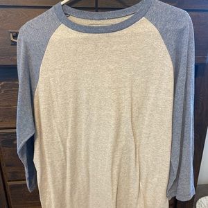 Eddie Bauer Men’s 3/4 sleeve Baseball T